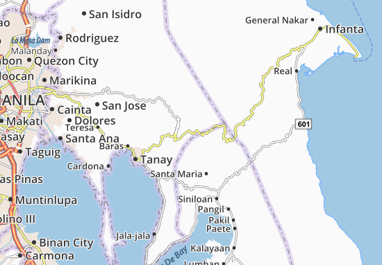Kaart Plattegrond Sampaloc