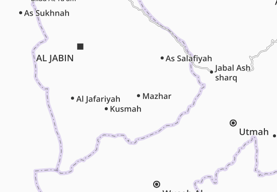 Kaart Plattegrond Mazhar