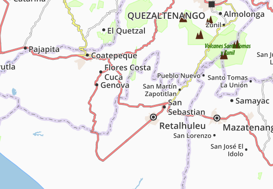 Kaart Plattegrond El Asintal