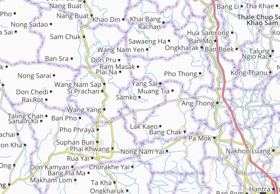 Karte Stadtplan Samko