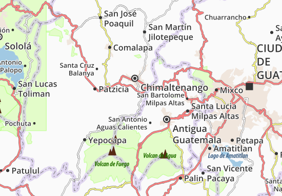 Karte Stadtplan Parramos