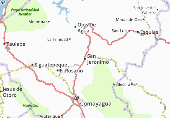 Mapa San Jeronimo