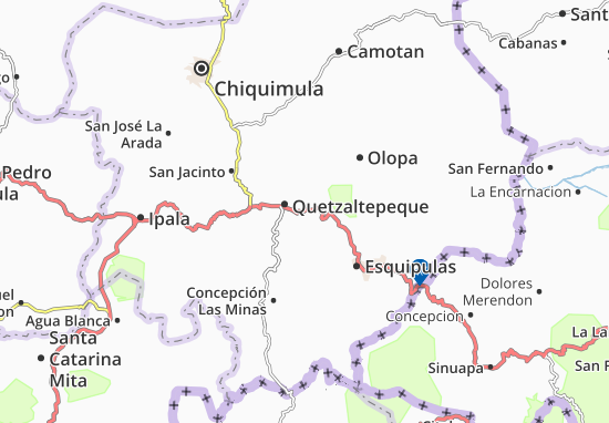 El Cuje Map