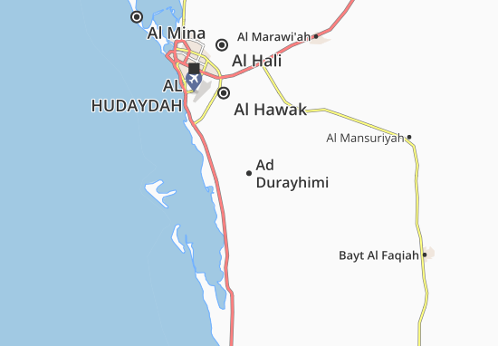 Karte Stadtplan Ad Durayhimi