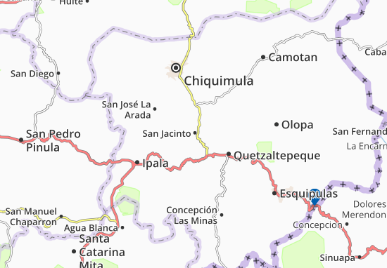 San Jacinto Map