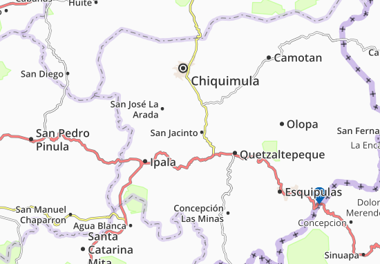 Agua Zarca Map