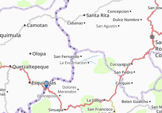 San Fernando Map