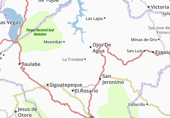 Mapa La Trinidad