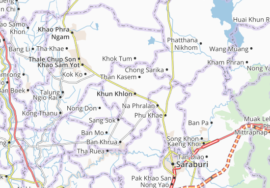 Kaart Plattegrond Khun Khlon