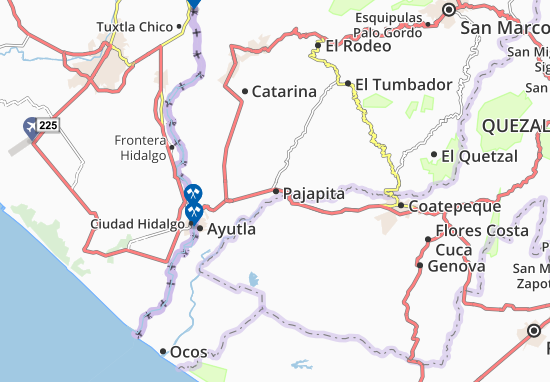 Pajapita Map