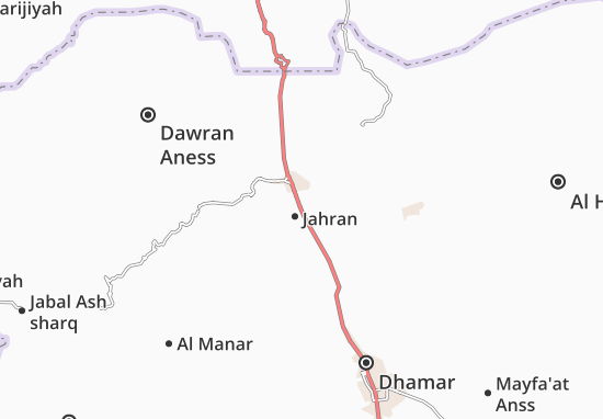 Mapa Jahran