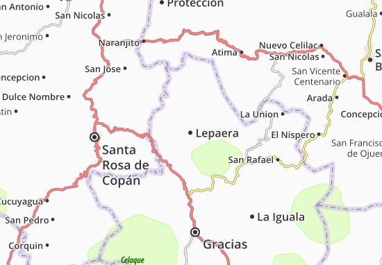 Karte Stadtplan Lepaera