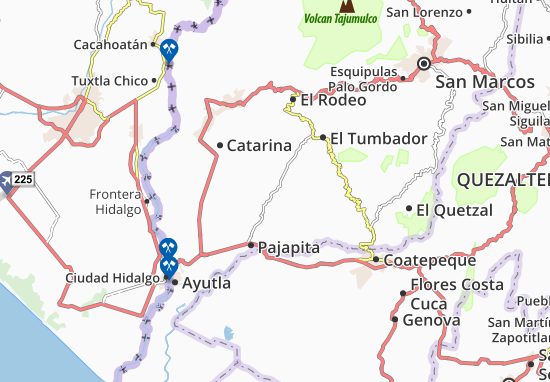 El Amparo Map