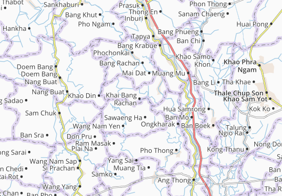 Khai Bang Rachan Map