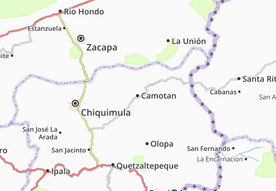 Camotan Map