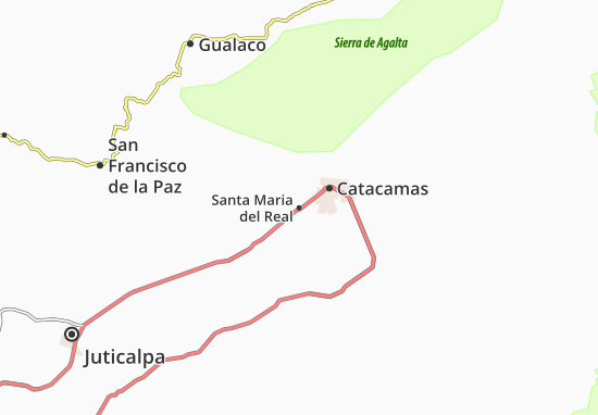 Santa Maria del Real Map