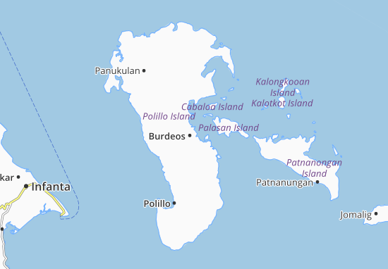 Mapa Burdeos