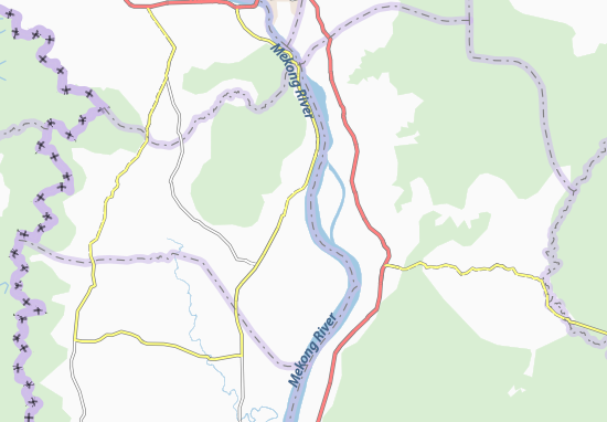 Karte Stadtplan Ban Nongvian