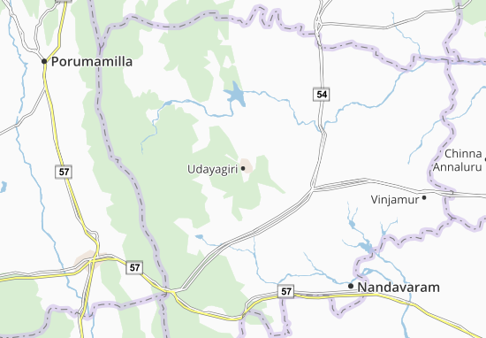 Karte Stadtplan Udayagiri