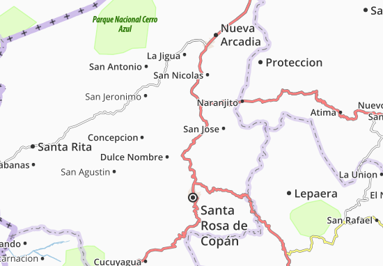 Karte Stadtplan Veracruz