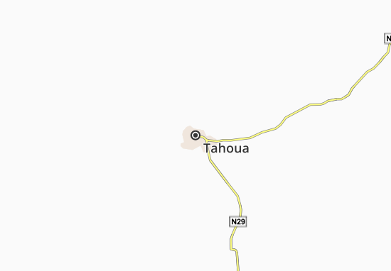 Tahoua Map