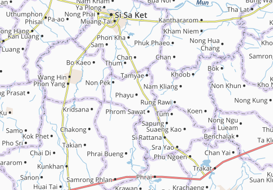 Kaart Plattegrond Phayu