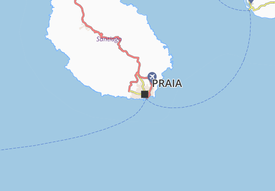Mapa Tira Cahpéu