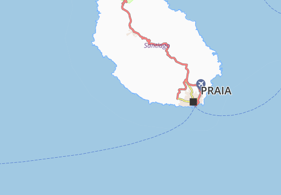 Kaart Plattegrond Portinho