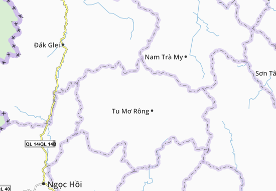 Kaart Plattegrond Tê Xăng