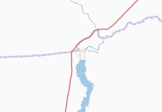 Kaart Plattegrond Hashm-el-Girba