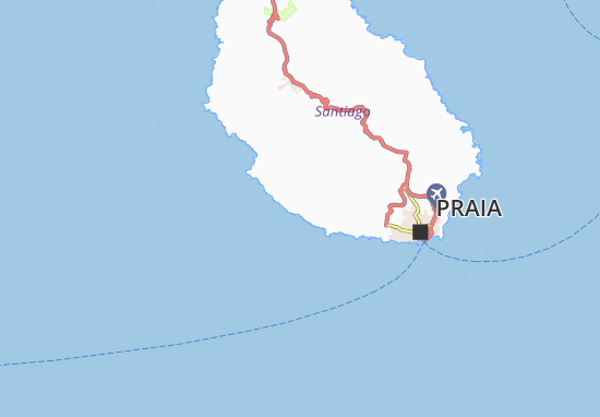 São Joâo Baptista Map