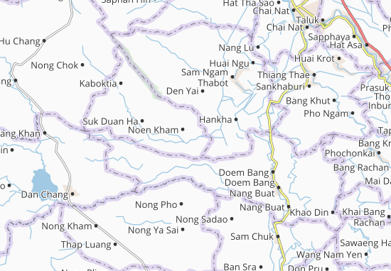 Karte Stadtplan Noen Kham