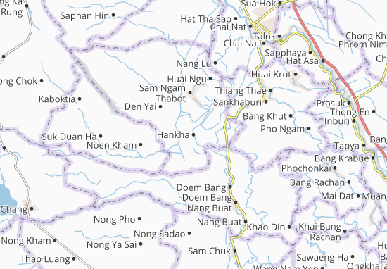 Karte Stadtplan Hankha