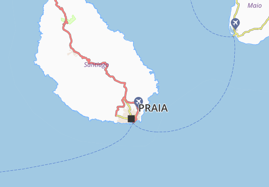 Mapa Ponta Mendes