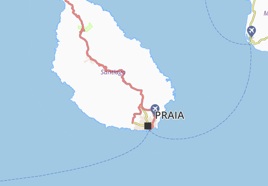 Karte Stadtplan Serradinho