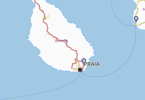 Mapa Nora