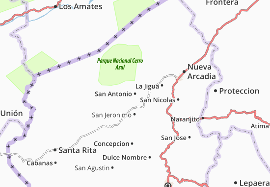 Carte-Plan San Antonio