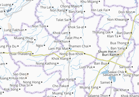 Karte Stadtplan Lam Plai Mat