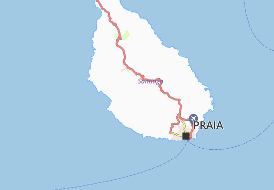 Mapa Ponta Româo