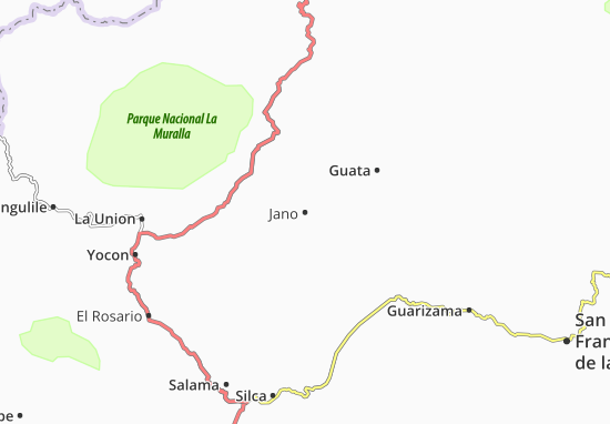 Mapa Jano