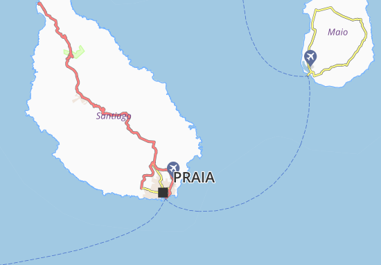 Kaart Plattegrond Castelinho
