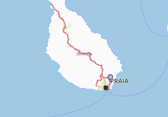 Ribeirâo Galinha Map