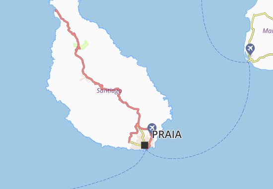 Karte Stadtplan Pizarra