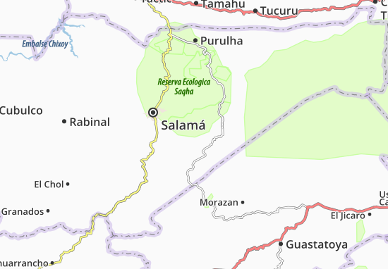 Kaart Plattegrond San Jeronimo