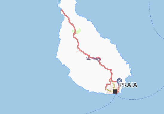 Châo de Carrico Map