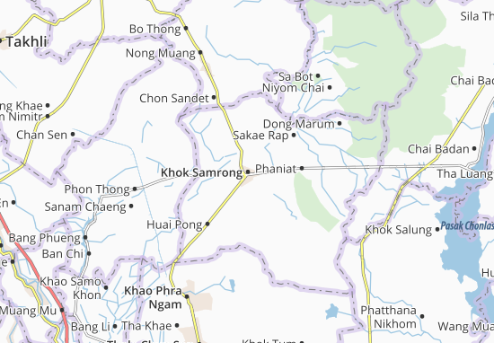 Kaart Plattegrond Khok Samrong