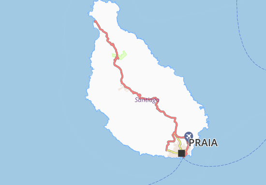 Kaart Plattegrond Pico Ababoreiro