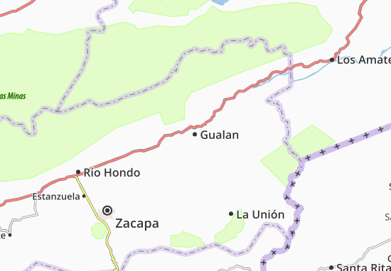 Gualan Map