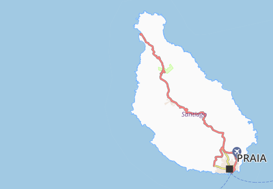 Achada Leite Map