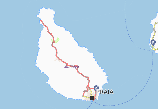 Ribeirâo Egua Map